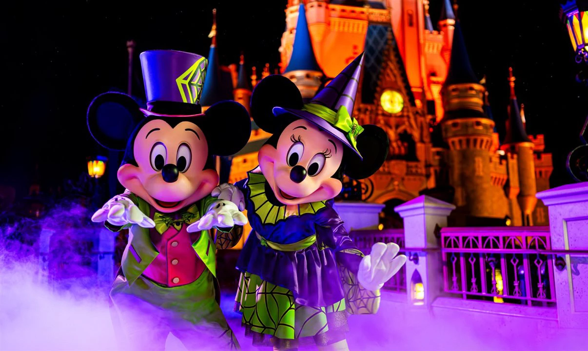 Datas da festa de Halloween da Disney em 2025